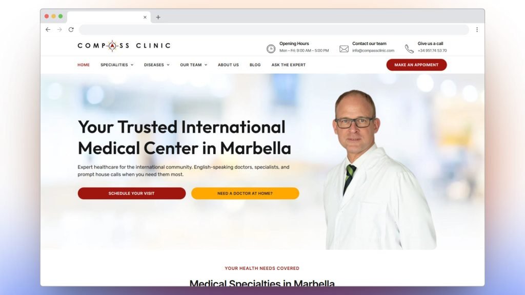 Compass Clinic Web